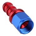 thumbnail image 1 of Conector Macho De Extremo De Manguera De Línea De Combustible De Gas Y Aceite Con Bloqueo Giratorio De Empuje Recto AN10, aleación De Aluminio T6160 Mecanizada Por CNC, Acabado, 1 of 8