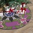 thumbnail image 3 of FMSHPON Mandala Purple Xmas Christmas Tree Skirt Stand Mat for Holiday Party Decoration Indoor Outdoor 36 inches, 3 of 3