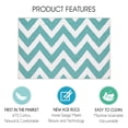 thumbnail image 3 of 2 x 3 Foot Heavy Duty Low Pile Area Rug - Ultra-Thin Non Slip Area Rug - Washable Cotton Indoor Rug for Front Door Foyer Rug for Entryway, 3 of 7
