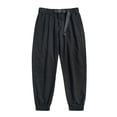thumbnail image 1 of toraway Jeans for Men Straight Fit Ripped Men's Summer Pocket Casual Loose Solid Color Work Pants 34, 1 of 4
