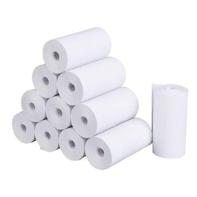 Thermal Paper Color White for Children Camera Instant Printer and Kids Camera Printing Paper Replacement Accessories Par 57*30mm