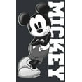 thumbnail image 2 of Men's Mickey & Friends Retro Leaning  Graphic Tee Black/Charcoal 2X Large, 2 of 4