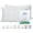Blue Posy, variant on General Body Pillowcase 100% Cotton Long Pillow Cover/Case Envelope Closure 1 Pack, 20×54 inches White, Soft and Breathable