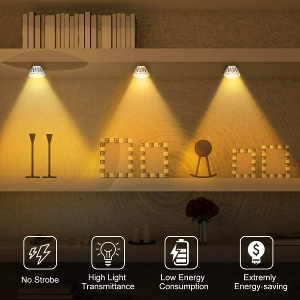 Ampoules LED G9, 3W Equivalent 30W Halogène Lampe, Blanc Chaud
