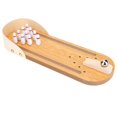 thumbnail image 1 of Table Mini Bowling Toy,Durable Wooden Miniature Bowling Game Set Desktop Decoration Gifts for Kids Adults, 1 of 8