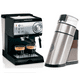 thumbnail image 1 of Cafetera Espresso Capuccino KOBLENZ Combo ECOM 138 con Molino de Café y Especias, 1 of 3