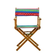 18" Director's Chair Honey Oak Frame-Carnival