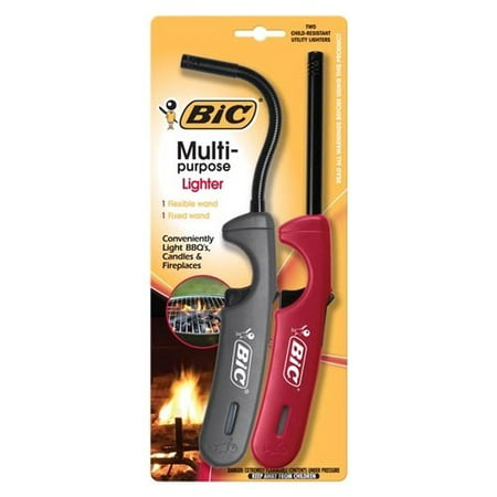 BiC Multi-Purpose Lighters, 2 count