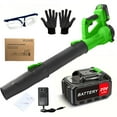 thumbnail image 5 of Cordless Leaf Blower 20V Electric Leaf Blower With4.0Ah Batteries And Fast Charger, Variable Speed, Turbo Mode, Battery Powered Handheld Leaf Blowers For Lawn Care And Clearance Yard Leaves, 5 of 7