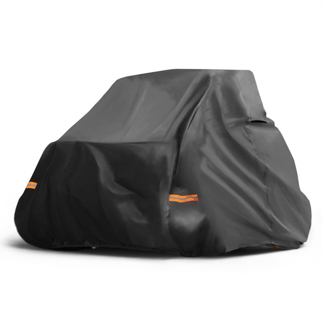 Funda UTV Única Bargains para Kawasaki Teryx 2 Asientos Impermeable Funda Lado a Lado para Kawasaki Teryx S LE Protección al Aire Libre Sol Lluvia 210D-PU Tela Oxford Negra
