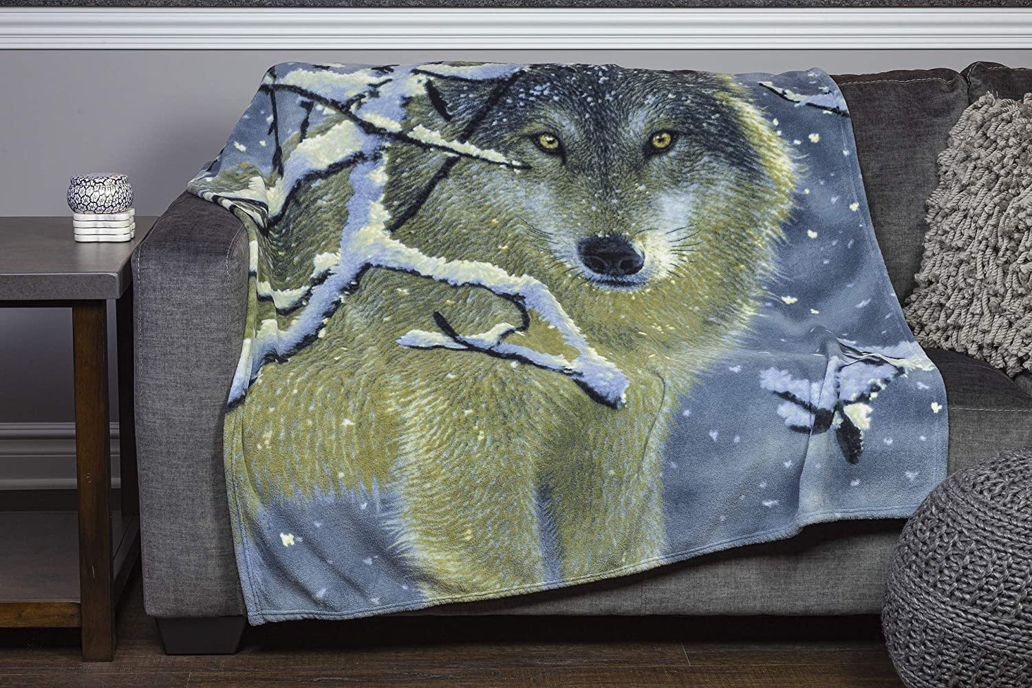 Dawhud Direct Super Soft Plush Fleece Throw Blanket By Collin Bogle