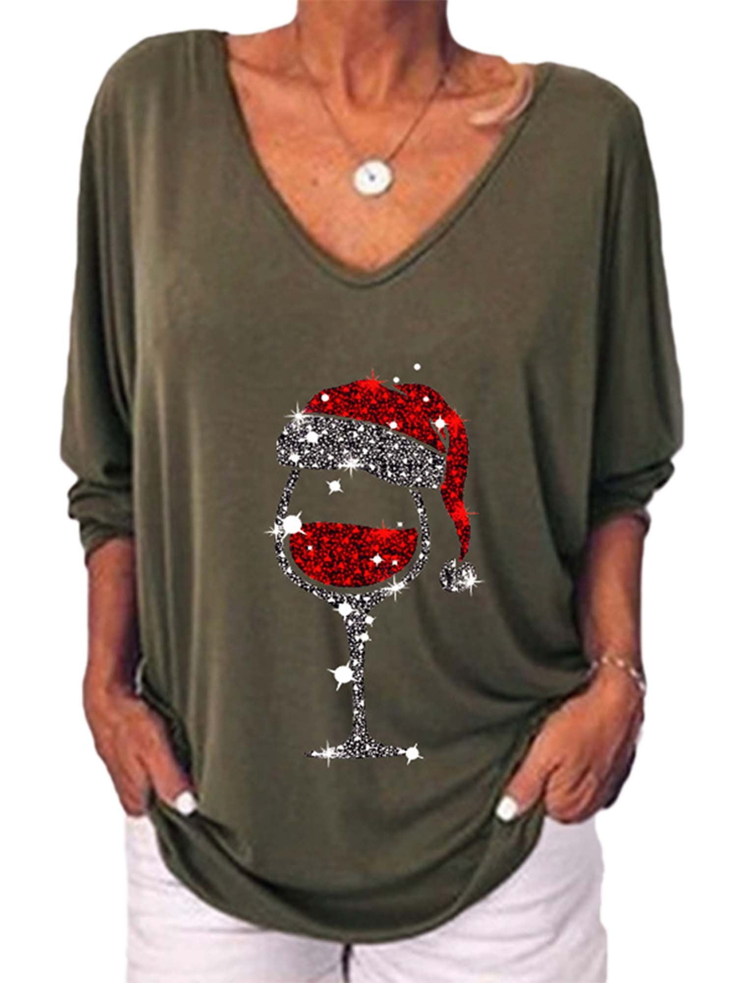 plus size xmas tops