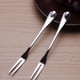 thumbnail image 4 of Mini tenedor de acero inoxidable Tenedor de postre de frutas (12 piezas), 4 of 5