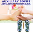 thumbnail image 5 of STARLAN Acupressure Reflexology Socks with Trigger Point Massage Tool, Acupressure Reflexology Socks for Women & Men, Reflexology Socks Set, Acupressure Reflexology Foot Massage Socks, Free Size, 5 of 6
