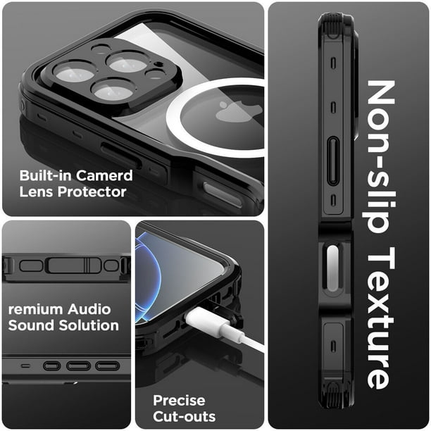 Feishelll Waterproof Case For iPhone 16 Pro Max /iPhone 16/iPhone - Main Image