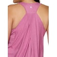 thumbnail image 4 of RBX Active Plus Size Women's Twist Back Soft Relaxed Tank Top Tunic, 4 of 5