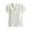 White, variant on Ruyang Girls Kids Cotton Soft Solid T Shirt Ruffle Sleeve Short Casual Tops Tees Clothes Summer Loose Comfort Trendy Shirt