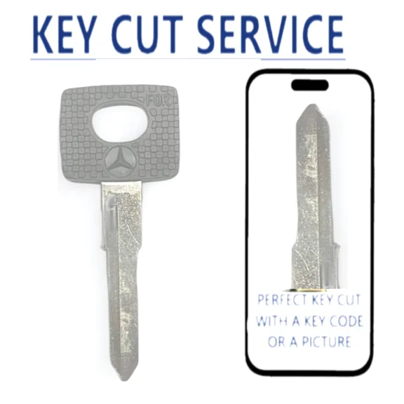 KEY CUT YM15 Mercedes Dodge Freightliner Sprinter 2003- 2006 SHELL (No Chip)