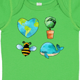 thumbnail image 4 of Inktastic Earth Day Plant a Tree Save the Bees Save the Seas Love Your Mother Boys or Girls Baby Bodysuit, 4 of 5