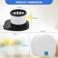 thumbnail image 2 of 6-Piece Filter Kit for Shark IX141 IZ140, Includes 2 HEPA + 4 Foam & Felt Filters, Parts 616FJ140 & 617FJ140, 2 of 5