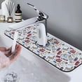 thumbnail image 7 of Xecao London Landmark2 for Kitchen Sink Splash Guard Faucet Mat , Faucet Guard & Draining mat, (15" X 5.5" ), 7 of 7