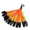thumbnail image 1 of 12 Pcs Marqueurs de Sentier Haute Visibilité avec Clips, Tachets Réfléchissants pour Randonnée Chasse Extérieur, 1 of 8