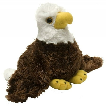 Wild Republic Bald Eagle Plush, Stuffed Animal, Plush Toy, Gifts for Kids, 7"