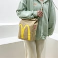 thumbnail image 3 of Realistic Mcdonalds Backpack Messenger Side Bag - Fast Food Gift Shoulder Bag Pocket Large Capacity, 3 of 5