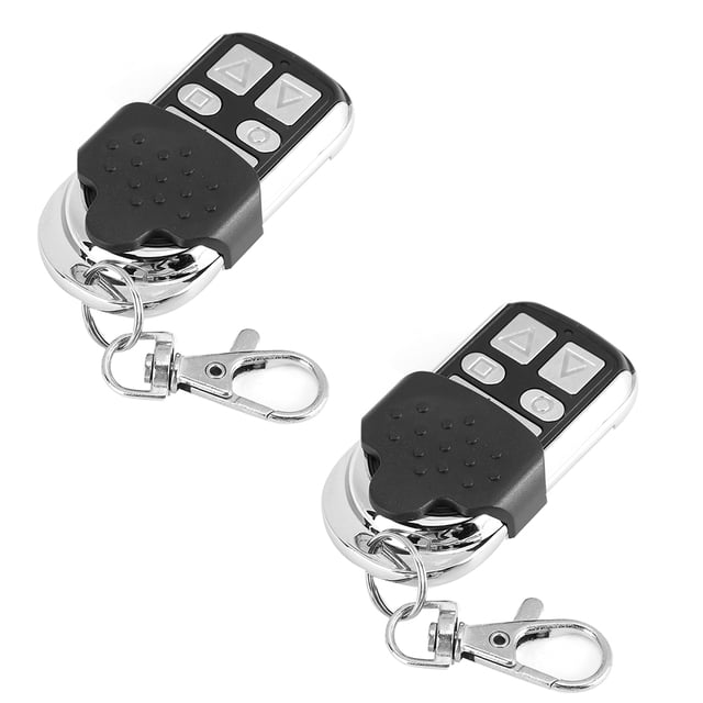 2 Pcs KB109 Télécommande de Sécurité Universelle à 4 Boutons pour Porte de Garage