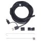 thumbnail image 1 of Endoscopio 3 en 1 de 7 mm para Android, tipo C, USB, micro USB, impermeable, para inspección de tuberías de coche, con 6 luces LED, cable rígido de 5 m para teléfono inteligente, 1 of 15