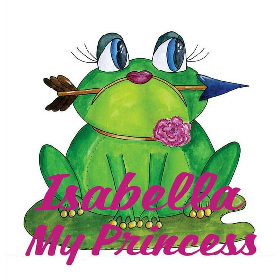 Personalized Name Vinyl Decal Sticker Custom Initial Wall Art Personalization Decor Sticker Frog Princess Fairytale Girl Bedroom 4 Inches X 12 Inches