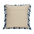 thumbnail image 5 of Rustic Bohemian Blue Throw Pillow, 5 of 6