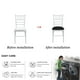 thumbnail image 5 of Juego de fundas para taburetes de bar, material de licra elástica para un fácil lavado y reutilización, adecuado para taburetes de 18,9 x 18,9 pulgadas, cojines de asiento súper suaves y cómodos, 5 of 6