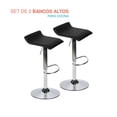 thumbnail image 1 of Set de 2 Silla alta para comedor negro 6.49 pulg X Pross SAPC01BK, 1 of 7