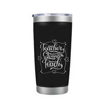 Teacher Gonna Teach Gifts for Women, Men, Teacher Appreciation Engraved Gifts from Students - Teacher Birthday Gifts, Back to School Gifts, 20 oz Travel Tumbler Coffee Cup