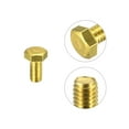 thumbnail image 4 of Brass Hex Bolts, M6x12mm 10 Pack Fully Thread Grade 4.8 Machine Screws, 4 of 5