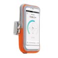 thumbnail image 1 of Funda para brazo con pantalla táctil, soporte para teléfono, brazalete para fitness, funda para teléfono móvil de 5,2 a 6,0 pulgadas, naranja Advancent AP001362-02, 1 of 7