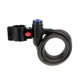 thumbnail image 4 of Candado de cable de acero antirrobo de alta seguridad para bicicletas, 1200 mm x 12 mm, 4 of 8