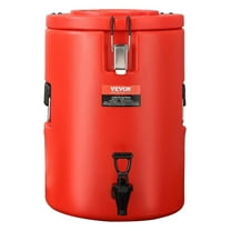 Stainless Steel Insulated Beverage Dispenser, 4.5 Gallon 17.2 Liter, Thermal Hot and Cold Drink Server Dispenser with Spigot Handle, Food-grade