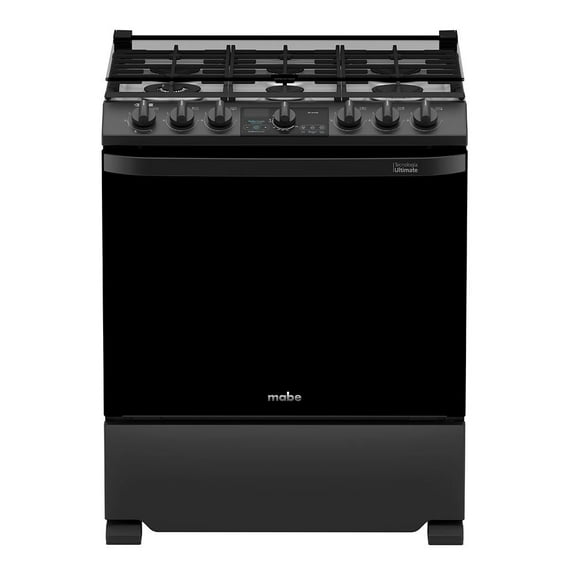 Estufa Mabe De 76 Cm Black Slate con Capelo