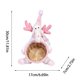 thumbnail image 3 of Decoraciones navideñas Fiudx Muñeco de nieve con lentejuelas cesta de dulces, 3 of 7