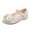 Beige, variant on Daznico Shine Toddler Girls First Bow Knot Soft Sole Dance Sneakers for Kids,5-5.5 Years
