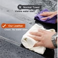 thumbnail image 4 of Chamois Cloth for Car - 35'' x 23.6'' (5.7 sq ft) - Extra Large Drying Natural Shammy Towel Real Leather Washing Cloth Cleaning Car Wipes, 4 of 6