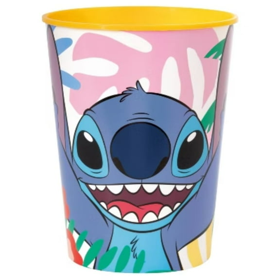 Stitch 16oz Plastic Cup