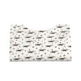 thumbnail image 4 of Kdxio Happy Easter Print Tissue Box Cover,Modern PU Leather Rectangular Tissue Box Holder for Bathroom Living Room Bedroom Office Desk Car Home, 4 of 9