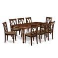 thumbnail image 2 of East West Furniture Dining Room Set Mahogany, DOCL9-MAH-C, 2 of 6
