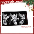 thumbnail image 3 of Christmas Decorations Christmas Tree Hangings Creative Snowflake Head North Star Hanging Hanging Christmas Tree Decoration New 4pcs Christmas Decorations For Bedroom, 3 of 8