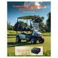 thumbnail image 2 of Golf Cart Speed Controller 36V 350A - Replacement for EZGO 1994-2019, 1206-4301, Waterproof IP65, Aluminum Alloy Housing, Quick Start, High Performance, 2 of 7