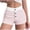 Pink., variant on HBGVBA Women Pajama Shorts,Summer Sleep Loungewear,Summer Thin Striped Sleep Shorts Elastic Waist Button High Waist Slim Fitted Homewear