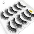 thumbnail image 1 of SUSAN1 SKONHED 5 Pares Pestañas Postizas Hechas A Mano Esponjosas Naturales Acampanadas, 1 of 4